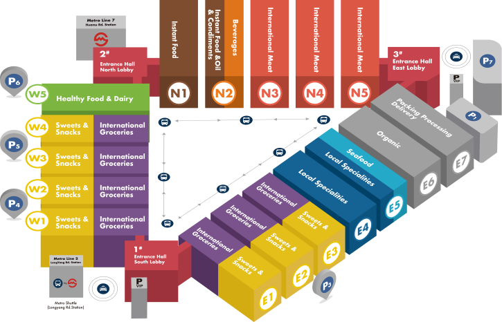 Exhibition Hall Layout